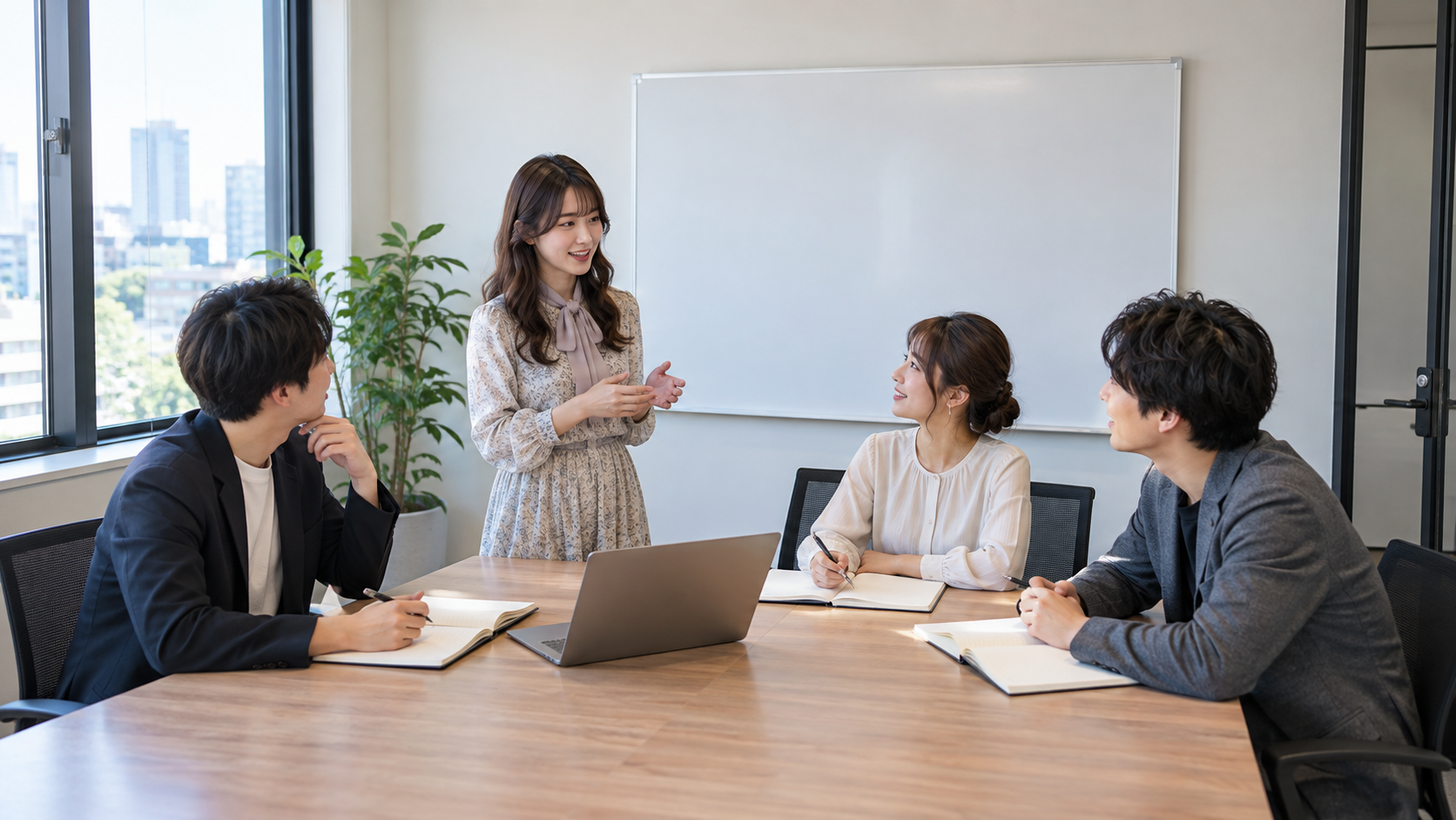Indeedに掲載する仕事内容を確認する説明用イメージ